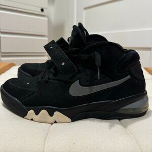 Size 10 - Nike Air Force Max 2013 Black Cool Grey Fab 5 Webber Rose Howard